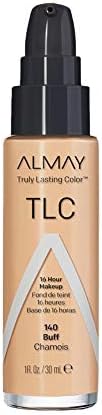 Almay Truly Lasting Color Liquid Makeup, 140 Buff, 1 fl oz