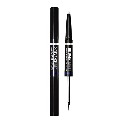 Revlon ColorStay Line Creator Dual-Ended Eyeliner, 154 Cool as Ice - Personal Care