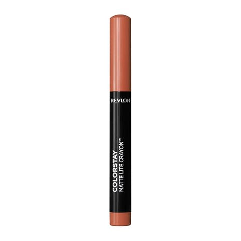 Revlon ColorStay Matte Lite Lipstick Crayon, 001 Tread Lightly, 0.049 oz - Personal Care