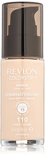 Revlon ColorStay Makeup with SoftFlex SPF6 Combination/Oily Skin 110 Ivory, 1 Ounce - Personal Care