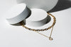 Charming Charlie 2-Layered Gold-Plated Choker Necklace - Chain Link Choker and Curb Chain  - Image 4