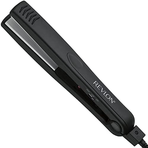 Revlon Smooth and Straight Ceramic Flat Iron, 1" Plates - Personal Care