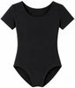 Moret Kids Girls' Ballet and Dance Short Sleeve Leotard - Classic Cotton Stretch Studio Pr - Image 5
