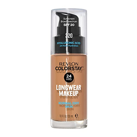 Revlon Colorstay Longwear Makeup Normal/Dry, 320 True Beige, 1 fl oz - Personal Care