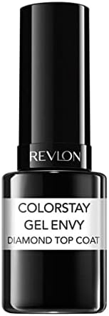 Revlon ColorStay Gel Envy Longwear Nail Enamel, Chip Resistant Diamond Top Coat Nail Polish with Shine, 0.4 fl oz