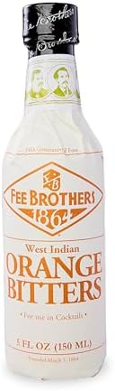 Fee Brothers West Indian Orange Cocktail Bitters, 5 fl oz (150ml)