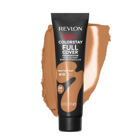 Revlon ColorStay Full Cover Foundation, 410 Toast, 1.0 fl oz - Personal Care