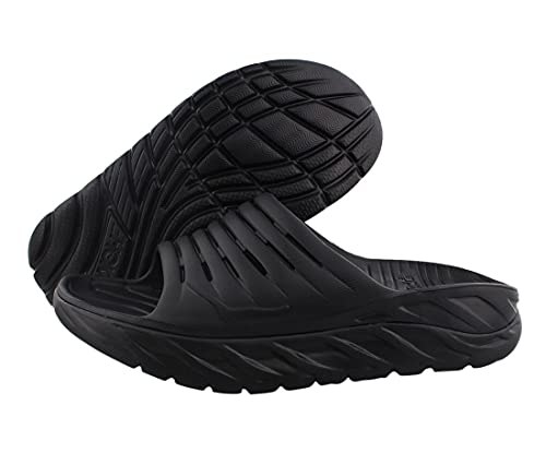 Hoka One One Mens ORA Recovery Slide 2 Black/Black Sandal - 9