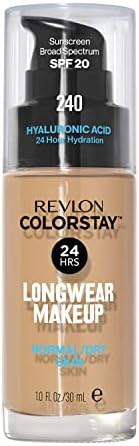 Revlon Colorstay Longwear Makeup Normal/Dry, 240 Medium Beige, 1 fl oz - Personal Care