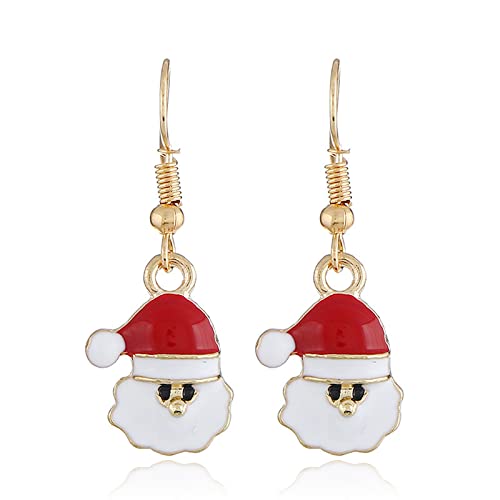 NEW BIG TOP DEALS CHRISTMAS XMAS HOLIDAY SANTA DROP DANGLE EARRINGS HOLIDAY GIFT MOM GIRLFRIEND NIECE WIFE OFFICE GRAB BAG COSTUME DRESS UP CARNIVAL MASQUERADE