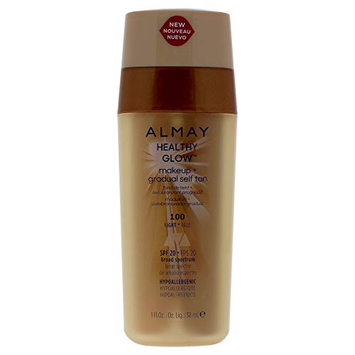Almay Healthy Glow Makeup & Gradual Self Tan, Light - Personal Care