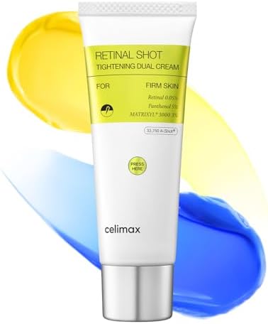 celimax The Vita-A Retinal Shot Tightening Dual Cream, 1.69 fl.oz