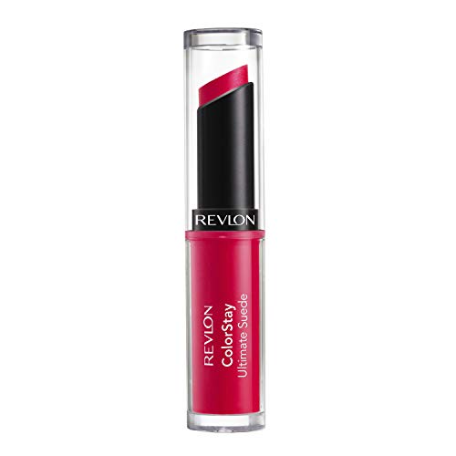 REVLON ColorStay Ultimate Suede Lipstick, Longwear Soft, Ultra-Hydrating High-Impact Lip Color, Formulated with Vitamin E, Stylist (073), 0.09 oz