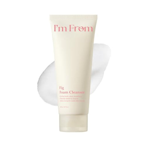 I’M From Fig Foam Cleanser, Mild Exfoliating Care Cleanser, All Skin Type, Korean Skincare 5.07fl.oz - Personal Care