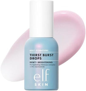 e.l.f. SKIN Holy Hydration! Thirst Burst Drops, Face Serum, 1 oz