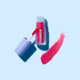 florence by mills Be A VIP Velvet Liquid Lipstick, Obsessed (deep fuchsia), 0.13 oz/ 3.8g  - Image 4