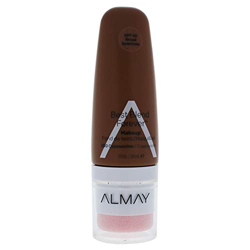 Almay Best Blend Forever Foundation, Cappuccino, 1 fl. oz., SPF 40 Broad Spectrum - Personal Care