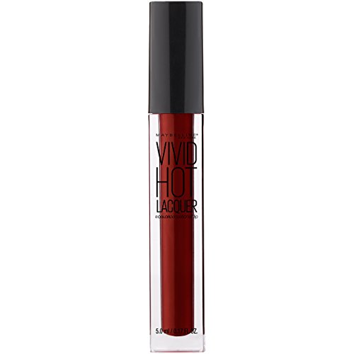 Maybelline New York Color Sensational Vivid Hot Lacquer Lip Gloss, Classic, 0.17 Fluid Ounce - Personal Care