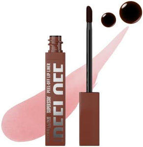 MAYBELLINE Super Stay Peel Off Lip Liner Lip Stain, Up to 24H Tattoo-Like Wear, Transfer-Proof Matte Finish, Hydrating Formula With Vitamin E, Aura (Mauve Nude)