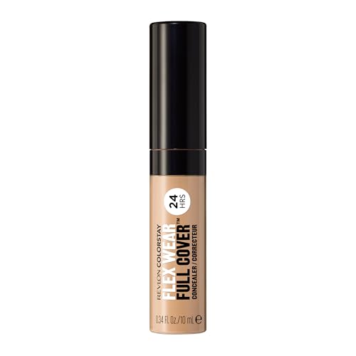 Revlon ColorStay Flex Wear Full Cover Concealer, Medium Deep, 0.34 fl oz - Personal Care