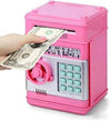 Kids Piggy Bank for Girls, Birthday Gift, Electronic ATM Money Safe, Toy Bank Ages 3‑12