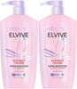 L'Oreal Paris Elvive Glycolic + Gloss Shine Boosting Shampoo and Conditioner Set, Cleanses - Image 1
