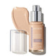 Revlon Illuminance Skin-Caring Liquid Foundation, Hyaluronic Acid, Hydrating and Nourishing Formula with Medium Coverage, 201 Creamy Natural (Pack of 1)