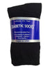 3 Pairs of Mens Black Diabetic Crew Socks 13-15 Size - Personal Care - Image 1