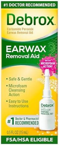 Debrox Earwax Removal Aid, 0.5 oz Earwax Removal Drops - Personal Care