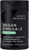 Sports Research® Vegan Omega-3 Algae Oil 1020mg, 60 Count Plantgels™ - Personal Care - Image 1