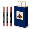 3-Piece Matte Lip Crayon Revlon Gift Set - 001 Tread Lightly Nude Shade, Long Lasting Velv - Image 3