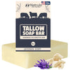 Beef Tallow Soap Bar – Grass Fed Tallow Soap, Bar Soap for Dry, Itchy Skin - Personal Care
