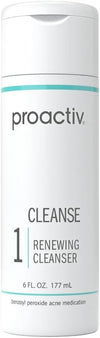 Proactiv Renewing Acne Cleanser, Benzoyl Peroxide Face Wash, 6 Fl Oz - Personal Care
