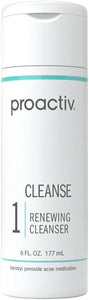 Proactiv Renewing Acne Cleanser, Benzoyl Peroxide Face Wash, 6 Fl Oz - Personal Care
