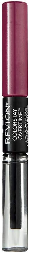 Revlon ColorStay Overtime Liquid Lip Color, Non-Stop Cherry [010] 0.07 oz (Pack of 3)