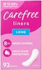 4546438 Carefree Panty Liners for Women, Long, Unwrapped, Unscented, 92 Ct - Personal Care - Image 1