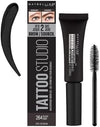 Maybelline TattooStudio Waterproof Eyebrow Gel Makeup, 264 BLACK, 1 Count