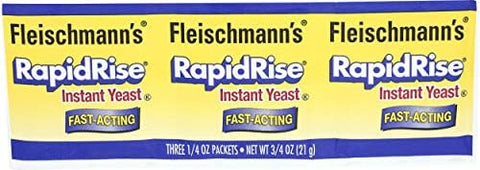 FLEISCHMANNS YEAST Rapid Rise Yeast, 0.25 OZ