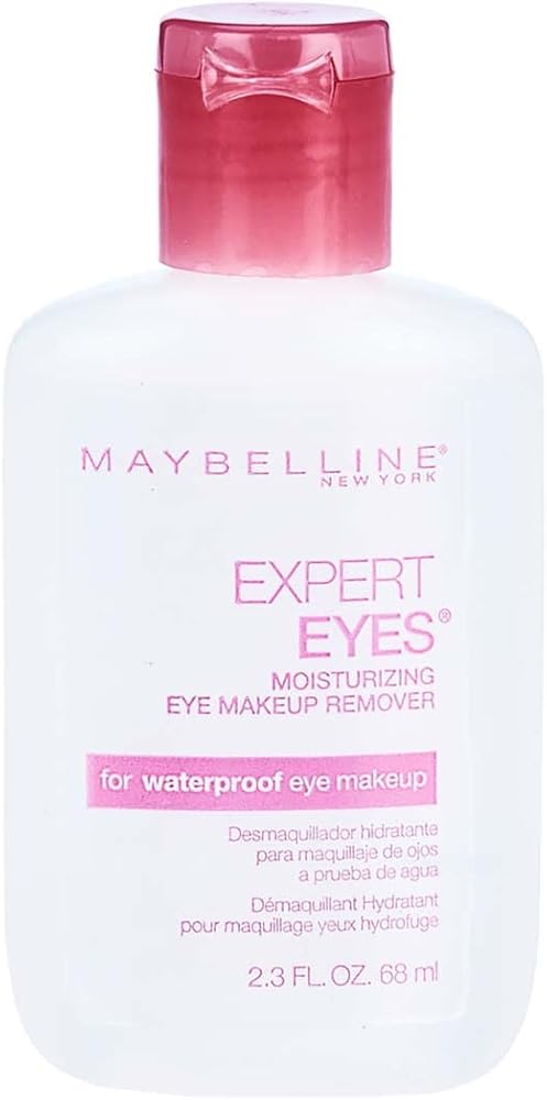 Maybelline New York Expert Eyes Moisturizing Eye Makeup Remover, 2.3 oz (Pack of 10)