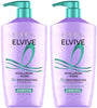 L'Oreal Paris Elvive Hyaluron + Pure Shampoo and Conditioner Set, Clarifying Shampoo and R - Image 1
