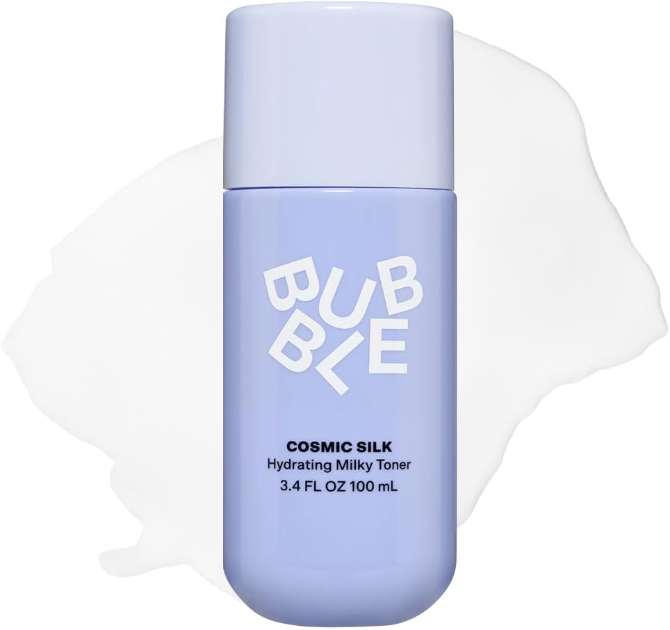 Bubble Skincare Cosmic Silk Hydrating Milky Toner for Dry Skin, 3.4 fl oz - Personal Care