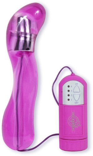 Doc Johnson Lucid Dream #42, Vibrator with Waterproof, Multi-Speed Controller, Fuchsia