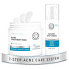 Acne Treatment Kit - Triple Acid Acne Pads with Salicylic Acid, Glycolic Acid & Lactic Aci - Image 4