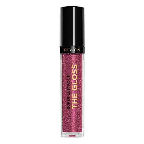 Revlon Super Lustrous Lip Gloss, Non-Sticky, Hydrating, High Shine Finish, 308 Plum Appeal, 0.13 oz - Personal Care