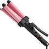 REVLON 3 Barrel Jumbo Hair Waver, Pink - Image 1