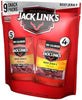 Jack Link's Beef Jerky Variety Pack - Original & Teriyaki - (9 Pack) 1.25 oz - Personal Ca - Image 1