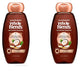 Garnier Whole Blends Smoothing Shampoo Coconut Oil, 12.5 Ounce (369ml), 2 Pack - 24 Hour Frizz Control, Gentle for Everyday Use