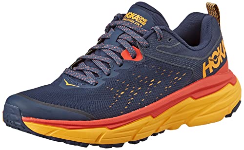 HOKA ONE ONE Men's Running Shoes, Outer Space Radiant Yellow, 10.5 AU