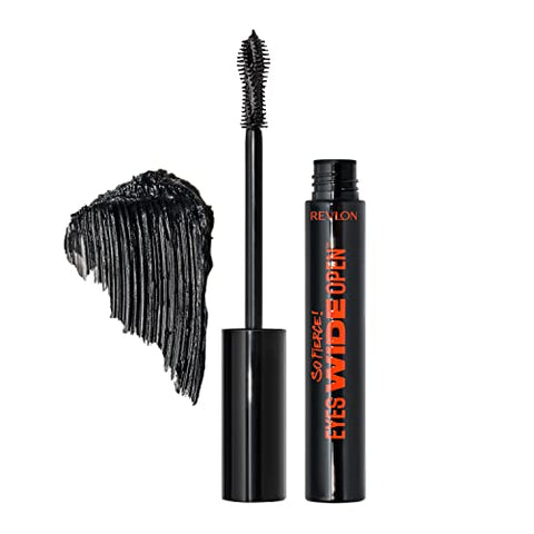 Revlon So Fierce! Eyes Wide Open Mascara, 101 Blackest Black, 0.24 fl oz - Personal Care