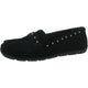 Anne Klein Women's OFEENA Moccasin, Black, 9